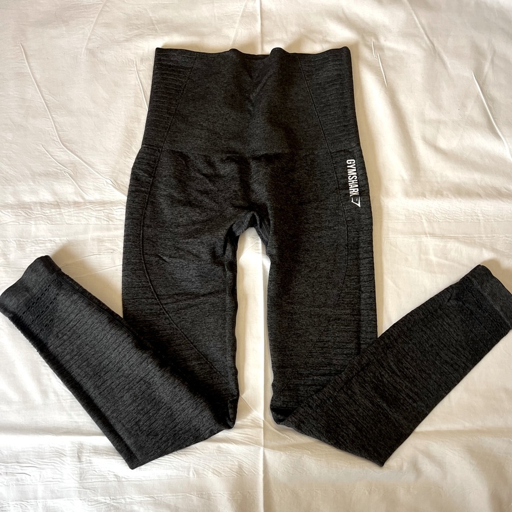 Gym Shark Women's Leggings ● Charcoal Grey ● S